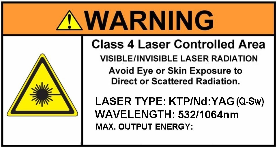 Laser Danger Signs
